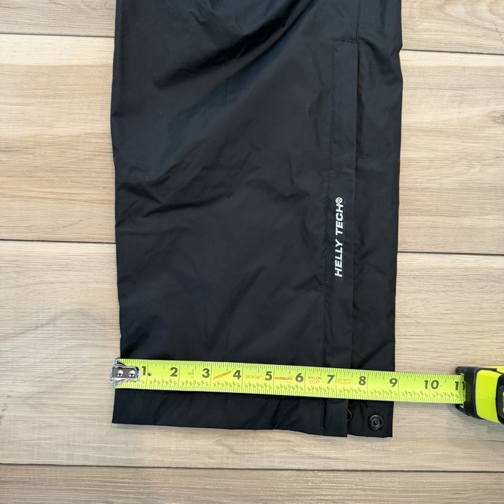 Helly Hansen Packable Black Rain Pants M HellyTec… - image 4
